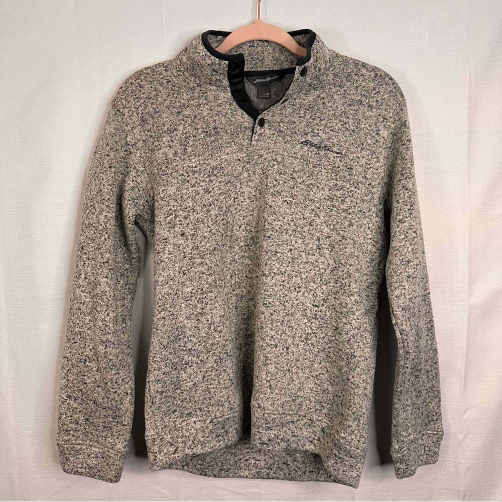 Eddie Bauer mens sweater fall winter basics casual transitional hiking trails